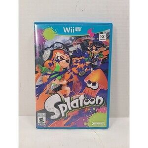 Splatoon - Nintendo Wii U - Complete with Manual CIB